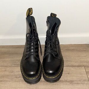 Dr Martens Jadon Chunky Black Boot